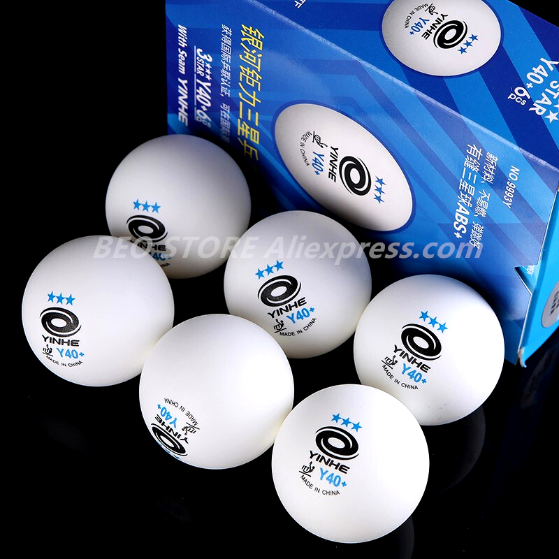 Table Tennis Olympics - 60 balles YINHE 3 étoiles Y40