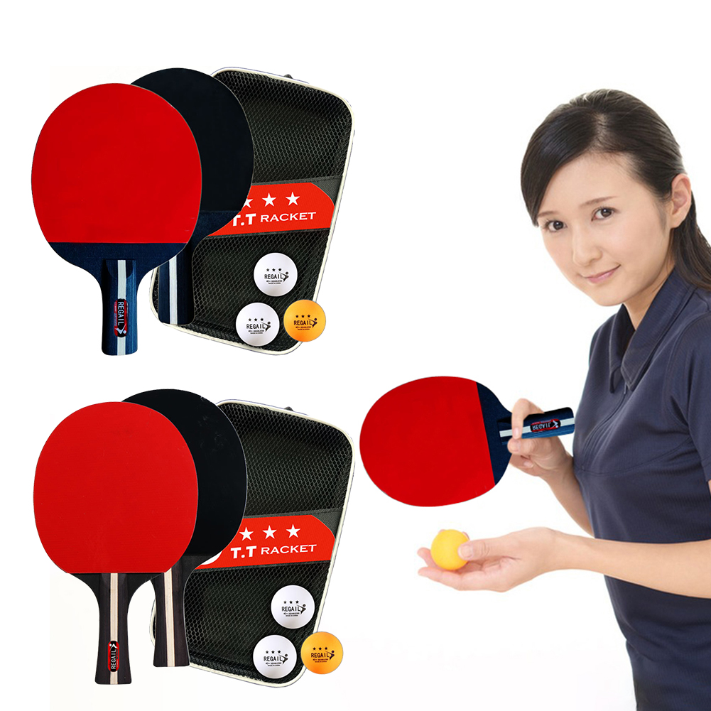 Table Tennis Olympics - Ensemble de raquettes de tennis de