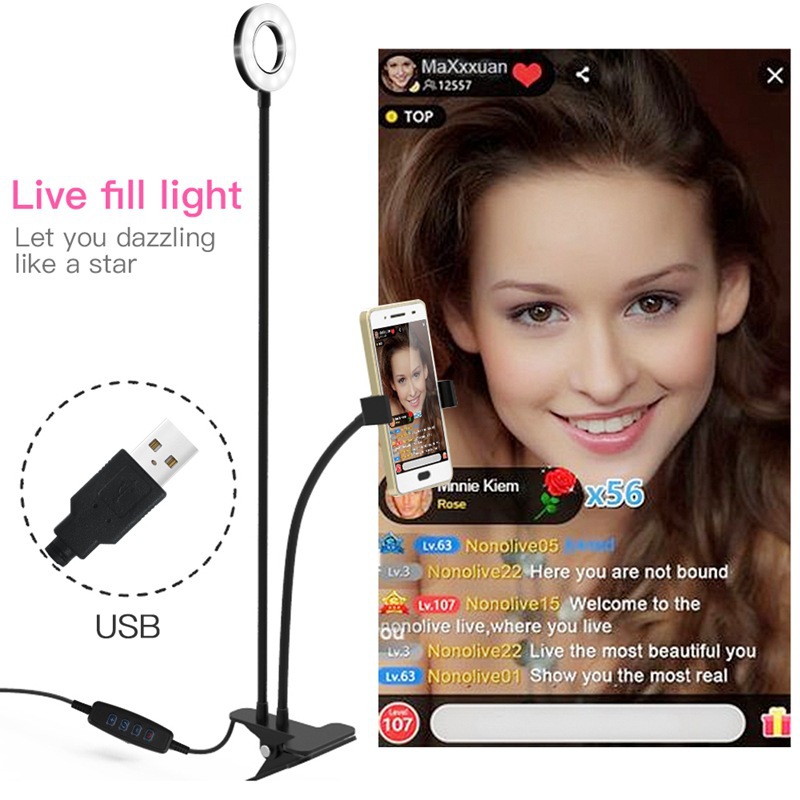 Anneau lumineux LED pour Selfi - Table Tennis Youtube avis et prix