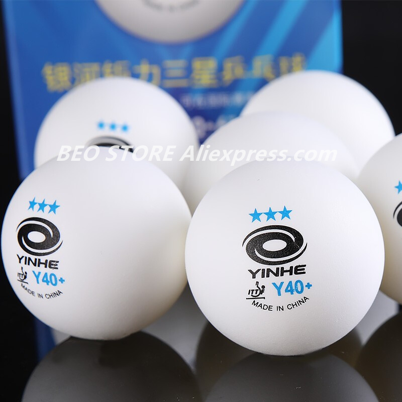 60 balles YINHE 3 étoiles Y40  - Table Tennis Olympics avis et prix