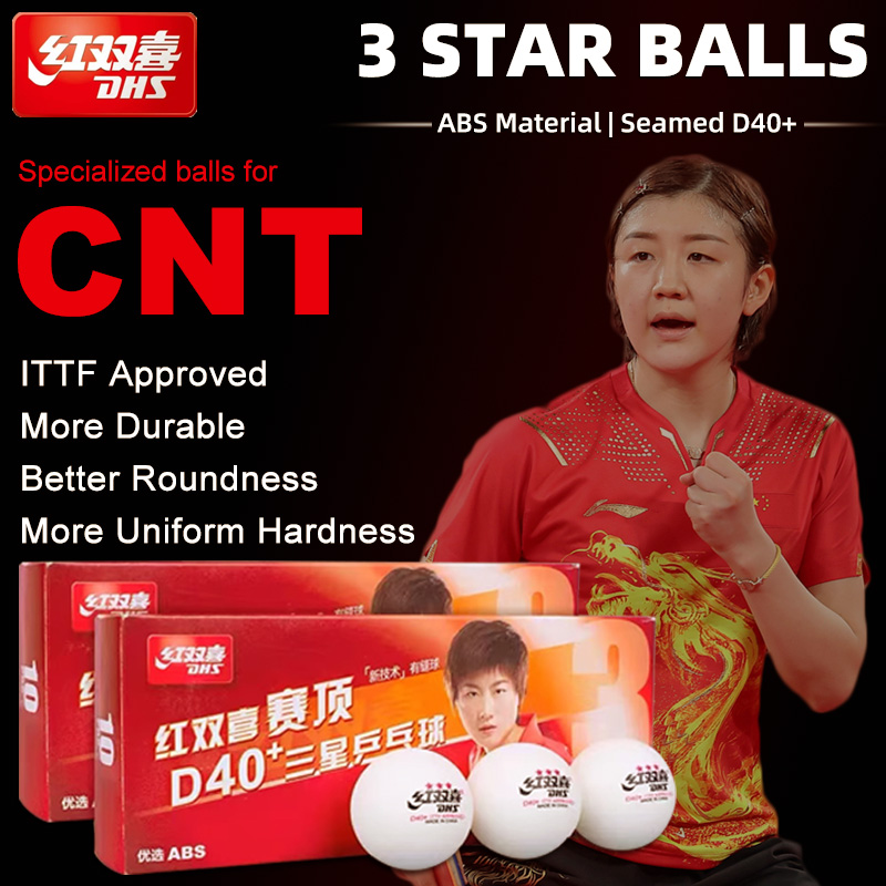 Balles de Ping-Pong DHS D40 +  - Table Tennis Olympics avis et prix